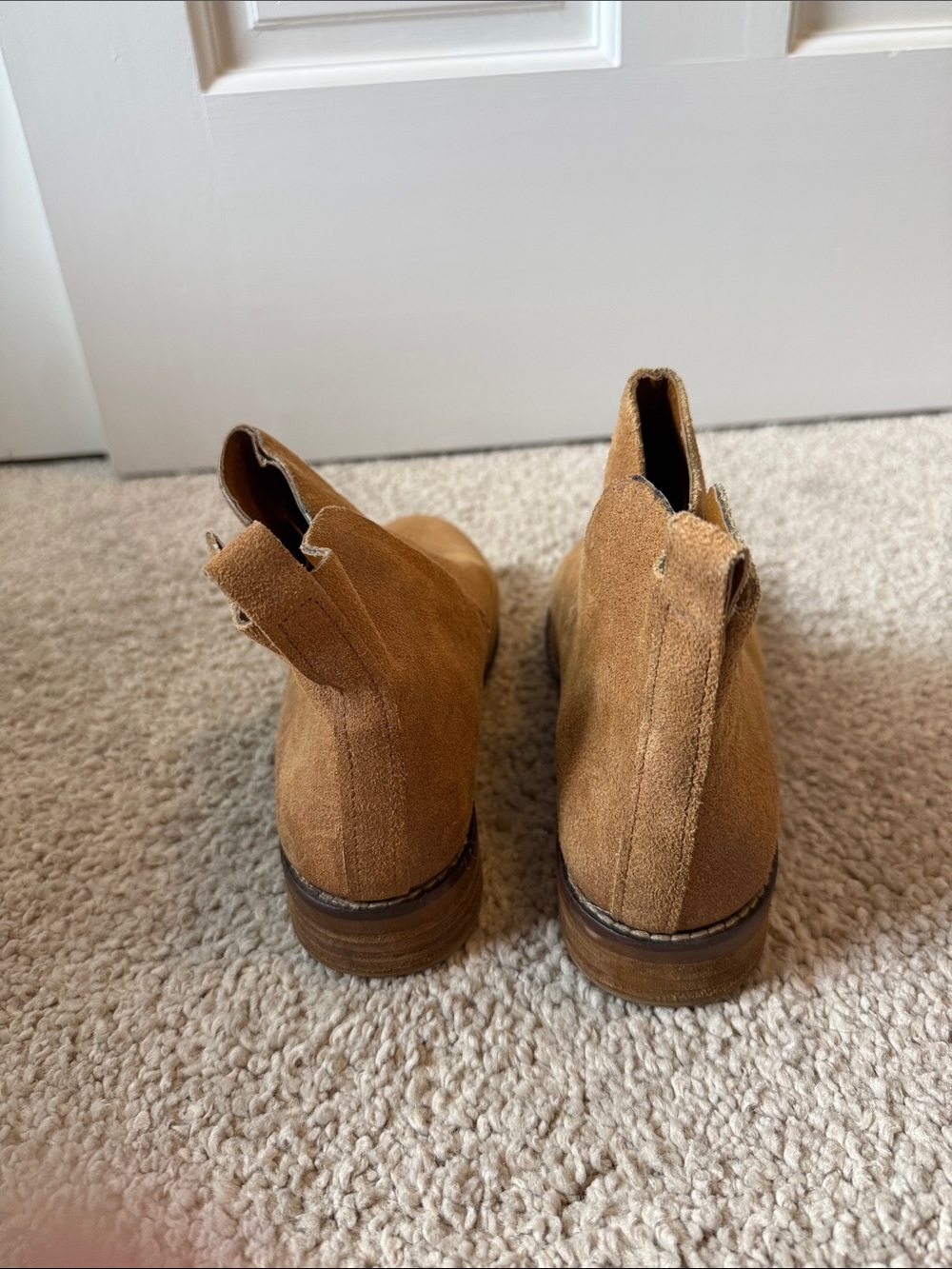 Lucky Brand Chestnut Brown Leather Ankle Boots - Picture 5 of 7